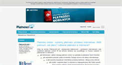 Desktop Screenshot of platnosci24.com